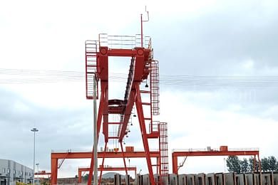 Double Girder Gantry Crane 11