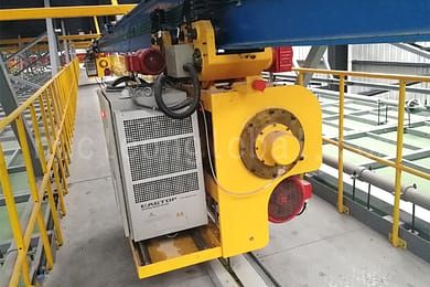 Electric hoist for galvanizing 6