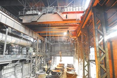 Overhead crane for metallurgy 9