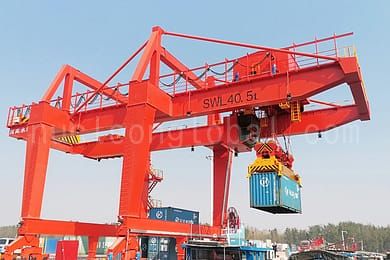 Rail Mounted Container Gantry Crane 5