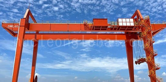 Op rails gemonteerdContainerGantryCrane