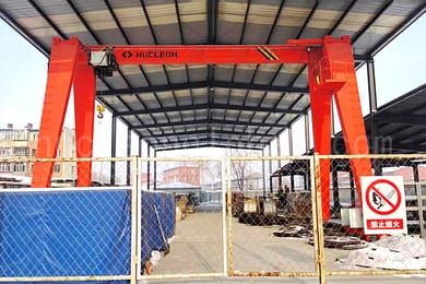 Single beam gantry crane 2