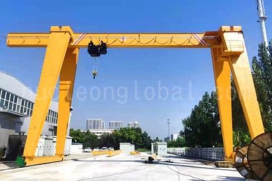 Single beam gantry crane 5