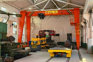 Single beam gantry crane 7