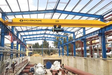 Single overhead crane