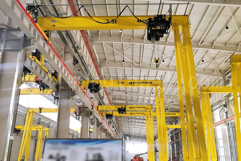 18 Years Semi Gantry Cranes Manufacturer in China | Nucleon Crane