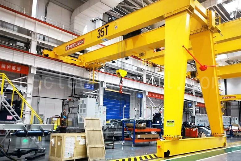 Years Semi Gantry Cranes Manufacturer In China Nucleon Crane