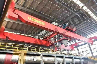 suction and discharge crane 2