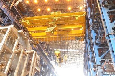 Metallurgical overhead crane 6