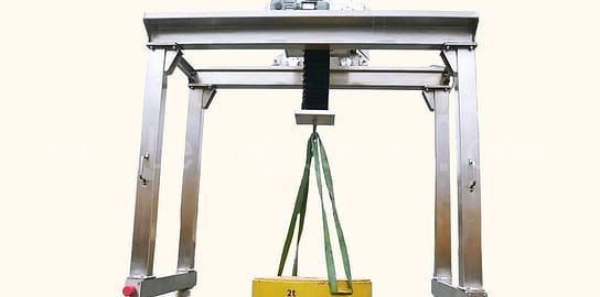 Class 100 clean room portable gantry crane 2