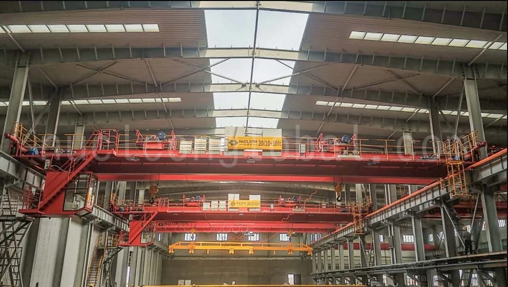 double girder overhead travelling crane