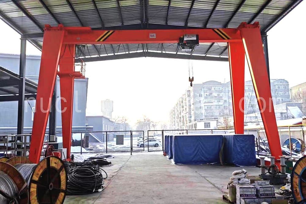 single girder crane